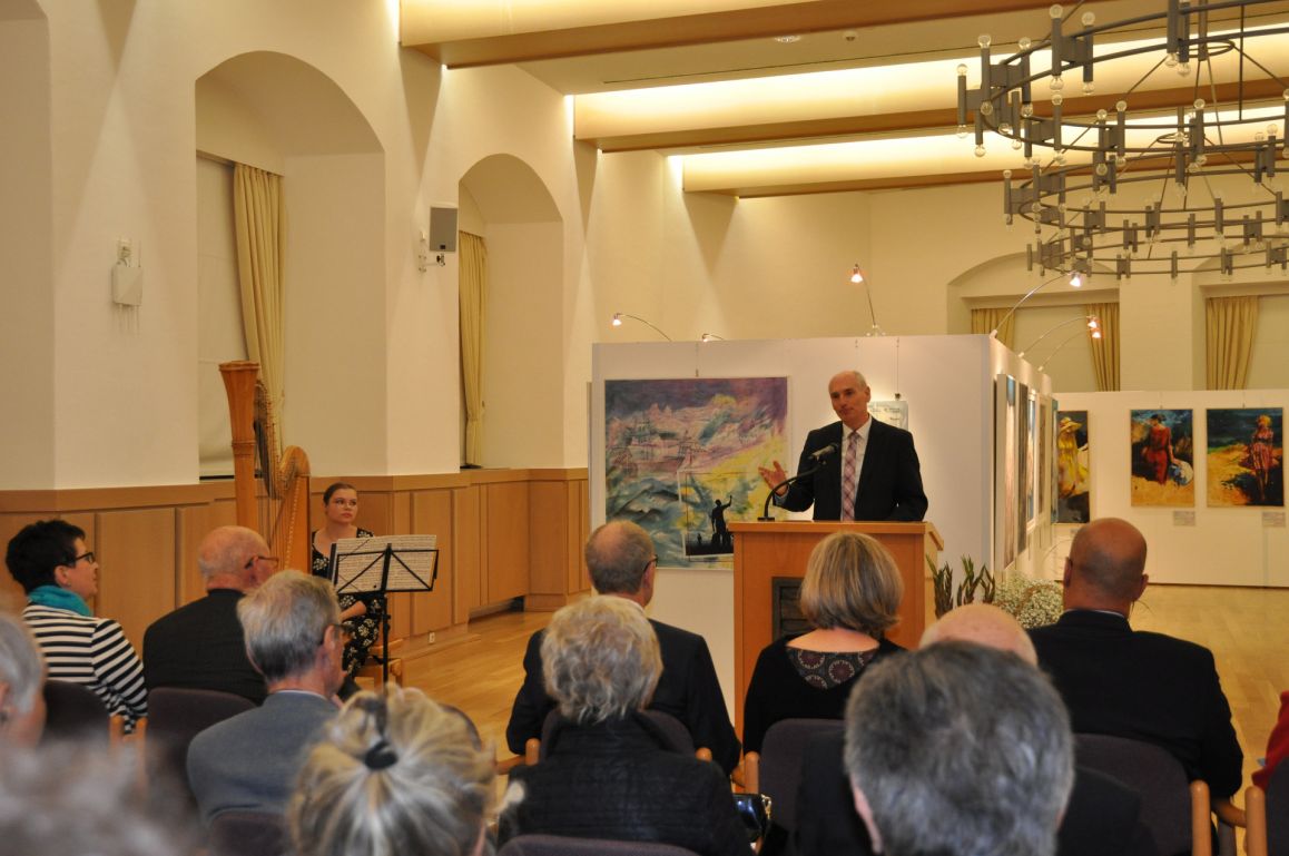 Eröffnung der Skulpturen- und Gemäldeausstellung: Feuer, Wasser, Luft und Erde – Die vier Elemente im Dialog mit der Wewelsburg 